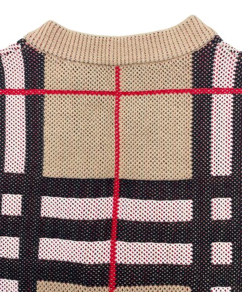 BURBERRY LONDON（バーバリーロンドン）BURBERRY LONDON (バーバリーロンドン) Harriford cardigan ベージュ サイズ:Ｍの古着・服飾アイテム
