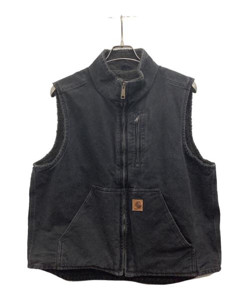 CarHartt（カーハート）CarHartt (カーハート) ベスト ブラック サイズ:Lの古着・服飾アイテム