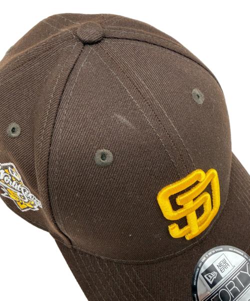 New Era（ニューエラ）New Era (ニューエラ) 9FORTY MLBワールドシリーズ SANDIEGO PADRES 1998 ブラウン サイズ:ADJUSTABLEの古着・服飾アイテム