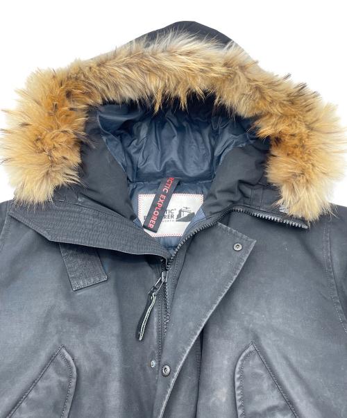 ARCTIC EXPLORER（アークティックエクスプローラー）ARCTIC EXPLORER (アークティックエクスプローラー) ダウンジャケット ブラック サイズ:Mの古着・服飾アイテム