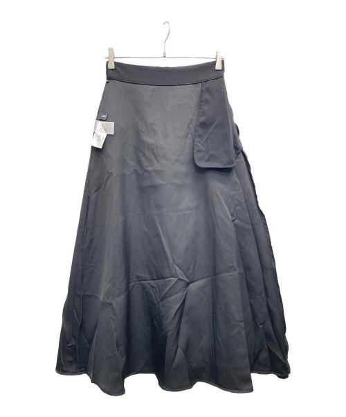 HARE（ハレ）HARE (ハレ) Ado (アド) LASER CUT TIERED SKIRT ブラック サイズ:Fの古着・服飾アイテム