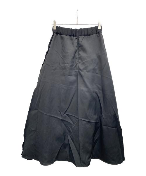 HARE（ハレ）HARE (ハレ) Ado (アド) LASER CUT TIERED SKIRT ブラック サイズ:Fの古着・服飾アイテム