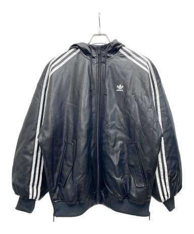 中古・古着通販】adidas (アディダス) フェイクレザージャケット