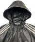 中古・古着 adidas (アディダス) フェイクレザージャケット ブラック サイズ:M：22000円