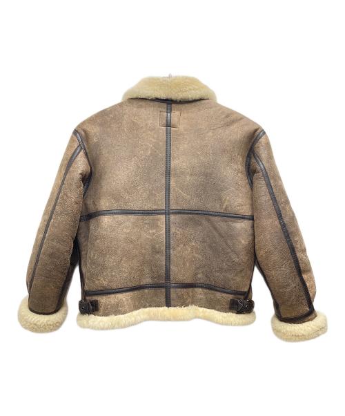 -（-）- (-) Ｂ-3フライトジャケット ブラウン サイズ:Lの古着・服飾アイテム