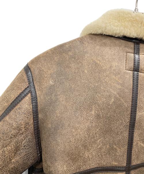 -（-）- (-) Ｂ-3フライトジャケット ブラウン サイズ:Lの古着・服飾アイテム