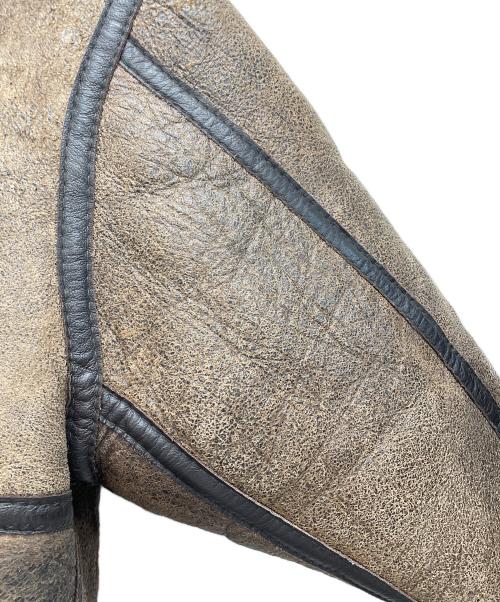 -（-）- (-) Ｂ-3フライトジャケット ブラウン サイズ:Lの古着・服飾アイテム