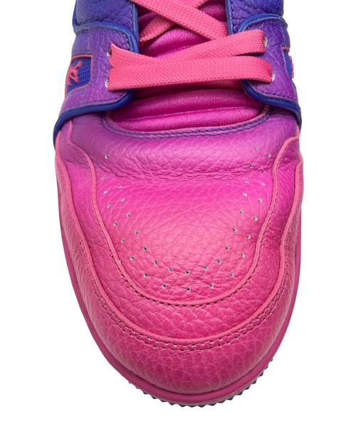 LOUIS VUITTON（ルイ ヴィトン）LOUIS VUITTON (ルイ ヴィトン) LVトレイナー パープル サイズ:25.5㎝の古着・服飾アイテム