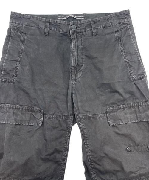 STONE ISLAND（ストーンアイランド）STONE ISLAND (ストーンアイランド) PANTALONE COMFORT ロゴパッチ ガーメントダイ カーゴパンツ グレー サイズ:W32の古着・服飾アイテム