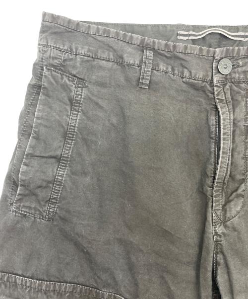 STONE ISLAND（ストーンアイランド）STONE ISLAND (ストーンアイランド) PANTALONE COMFORT ロゴパッチ ガーメントダイ カーゴパンツ グレー サイズ:W32の古着・服飾アイテム