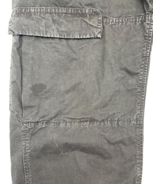 STONE ISLAND（ストーンアイランド）STONE ISLAND (ストーンアイランド) PANTALONE COMFORT ロゴパッチ ガーメントダイ カーゴパンツ グレー サイズ:W32の古着・服飾アイテム