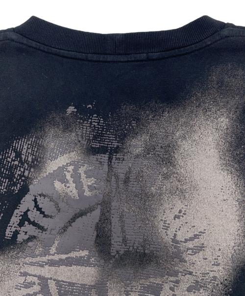 STONE ISLAND（ストーンアイランド）STONE ISLAND (ストーンアイランド) ロゴTシャツ ブラック サイズ:XLの古着・服飾アイテム