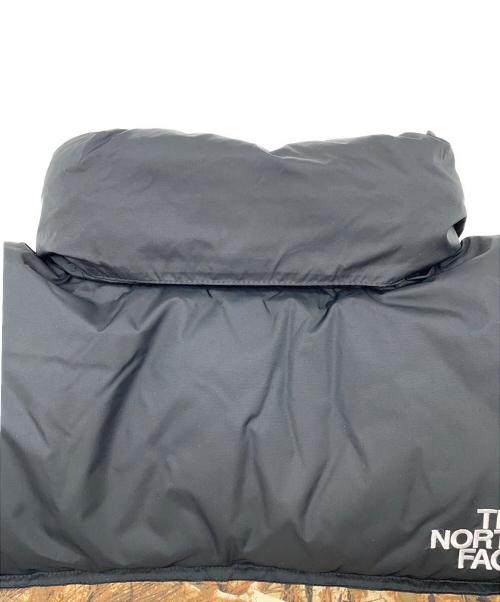 THE NORTH FACE（ザ ノース フェイス）THE NORTH FACE (ザ ノース フェイス) Novelty Nuptse Jacket ベージュ×ブラック サイズ:Lの古着・服飾アイテム