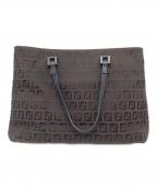 FENDIフェンディ）の古着「ハンドバッグ」｜ブラウン