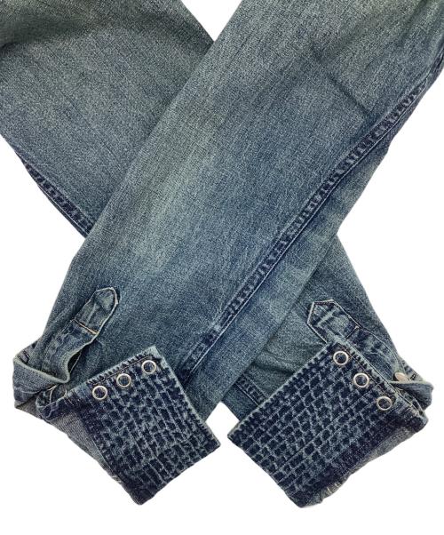 RRL（ダブルアールエル）RRL (ダブルアールエル) コンチョボタンデニムウエスタンシャツ インディゴ サイズ:Mの古着・服飾アイテム