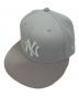 New Era（ニューエラ）の古着「59FIFTY NY YANKEES」｜ホワイト
