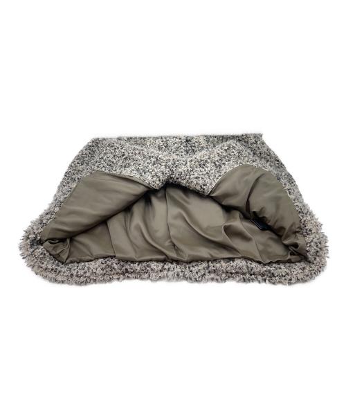 IENA（イエナ）IENA (イエナ) ループヤーンノーカラージャケットコート グレー サイズ:Freeの古着・服飾アイテム