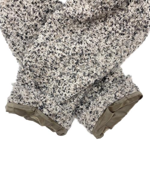 IENA（イエナ）IENA (イエナ) ループヤーンノーカラージャケットコート グレー サイズ:Freeの古着・服飾アイテム