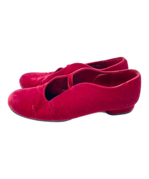 Mame Kurogouchi（マメクロゴウチ）Mame Kurogouchi (マメクロゴウチ) バレエシューズ レッド サイズ:23.5cmの古着・服飾アイテム