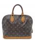 LOUIS VUITTON（ルイ ヴィトン）の古着「アルマ ハンドバッグ モノグラム」｜ブラウン