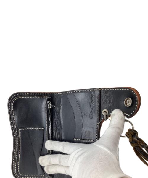 BIG HAND（ビッグハンド）BIG HAND (ビッグハンド) 長財布　ウォレットチェーン付の古着・服飾アイテム