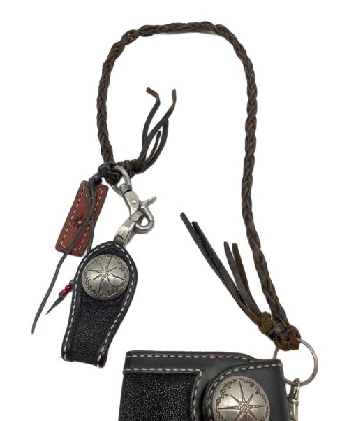 BIG HAND（ビッグハンド）BIG HAND (ビッグハンド) 長財布　ウォレットチェーン付の古着・服飾アイテム