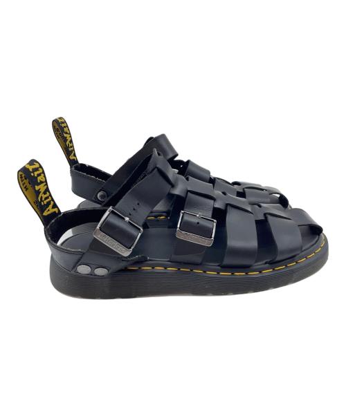 Dr.Martens（ドクターマーチン）Dr.Martens (ドクターマーチン) サンダル ブラック サイズ:UK7の古着・服飾アイテム