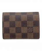 LOUIS VUITTONルイ ヴィトン）の古着「名刺入れ」｜ブラウン