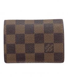 LOUIS VUITTON（ルイ ヴィトン）の古着「名刺入れ」｜ブラウン