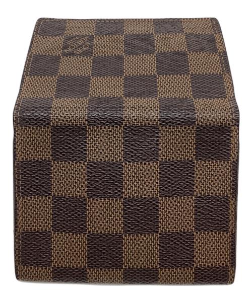 LOUIS VUITTON（ルイ ヴィトン）LOUIS VUITTON (ルイ ヴィトン) 名刺入れ ブラウンの古着・服飾アイテム