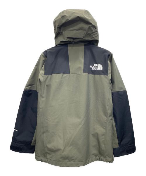THE NORTH FACE（ザ ノース フェイス）THE NORTH FACE (ザ ノース フェイス) マウンテンジャケット カーキ×ブラック サイズ:Mの古着・服飾アイテム