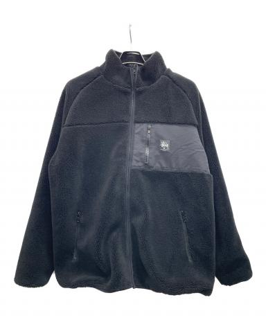 中古・古着通販】stussy (ステューシー) ボアジャケット ブラック