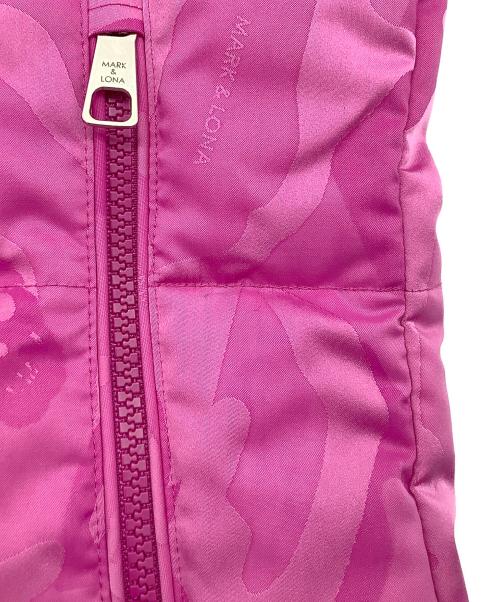 MARK&LONA（マークアンドロナ）MARK&LONA (マークアンドロナ) ゴルフ Gaze Detachable Down Jacket 3WAYダウンジャケット  ピンク サイズ:48の古着・服飾アイテム