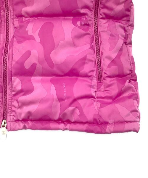 MARK&LONA（マークアンドロナ）MARK&LONA (マークアンドロナ) ゴルフ Gaze Detachable Down Jacket 3WAYダウンジャケット  ピンク サイズ:48の古着・服飾アイテム