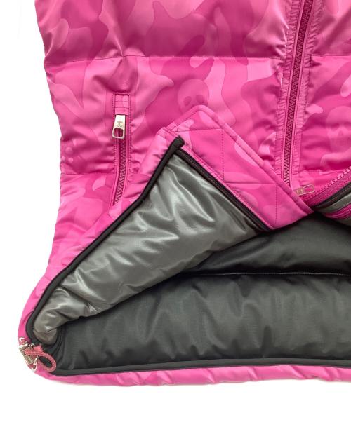 MARK&LONA（マークアンドロナ）MARK&LONA (マークアンドロナ) ゴルフ Gaze Detachable Down Jacket 3WAYダウンジャケット  ピンク サイズ:48の古着・服飾アイテム