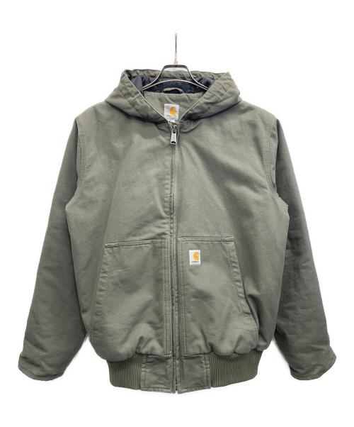 CarHartt（カーハート）CarHartt (カーハート) WASHED DUCK INSULATED ACTIVE JACKET グリーン サイズ:Mの古着・服飾アイテム