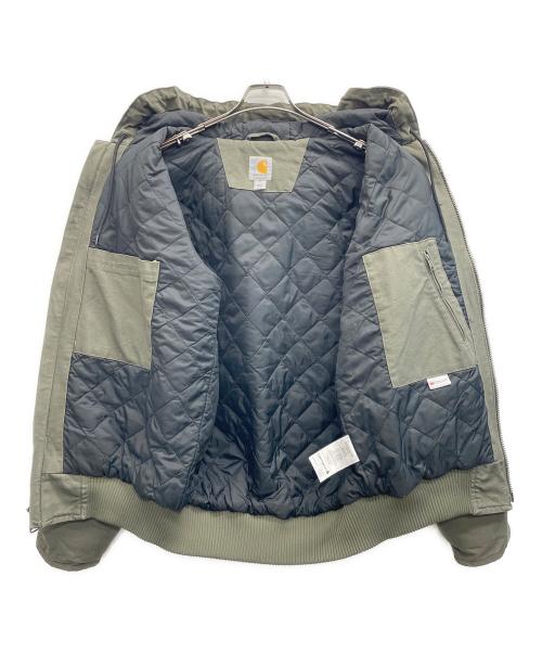 CarHartt（カーハート）CarHartt (カーハート) WASHED DUCK INSULATED ACTIVE JACKET グリーン サイズ:Mの古着・服飾アイテム