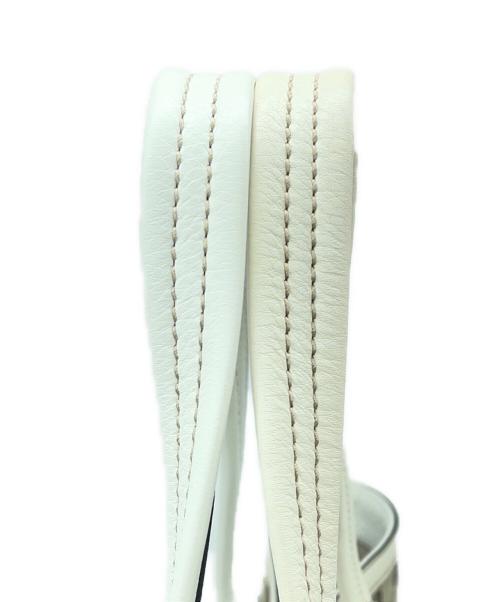 GUCCI（グッチ）GUCCI (グッチ) トートバッグ サンセット パグリアGG  キャンバス レザー ベージュ×ホワイトの古着・服飾アイテム