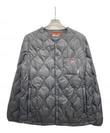 NANGA（ナンガ）の古着「キルティングジャケット　ナイロン」｜ブラック