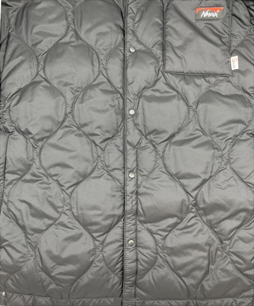 NANGA（ナンガ）NANGA (ナンガ) キルティングジャケット　ナイロン ブラック サイズ:Ｌの古着・服飾アイテム