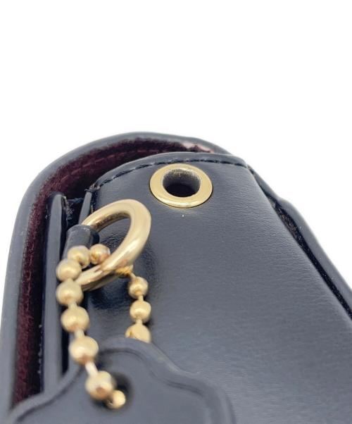 COACH（コーチ）COACH (コーチ) シグネチャー　ショルダーバッグ  ブラウン×ブラックの古着・服飾アイテム