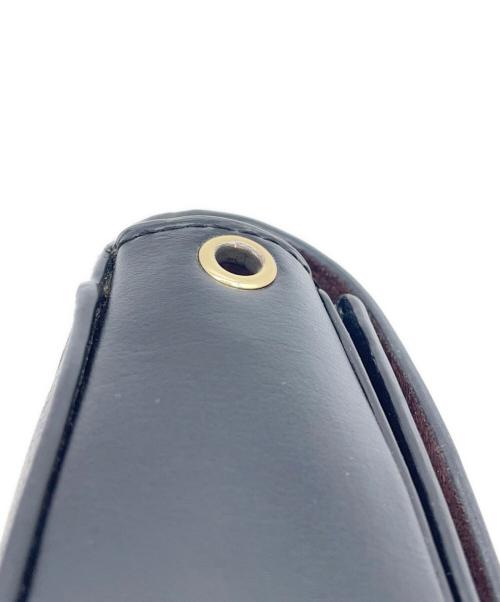 COACH（コーチ）COACH (コーチ) シグネチャー　ショルダーバッグ  ブラウン×ブラックの古着・服飾アイテム