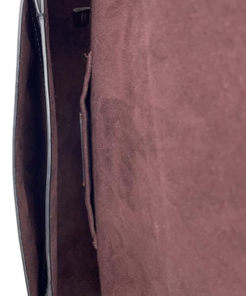 COACH（コーチ）COACH (コーチ) シグネチャー　ショルダーバッグ  ブラウン×ブラックの古着・服飾アイテム