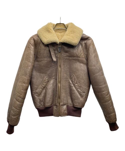 Golden Bear（ゴールデンベア）Golden Bear (ゴールデンベア) ムートンジャケット ブラウン サイズ:38の古着・服飾アイテム