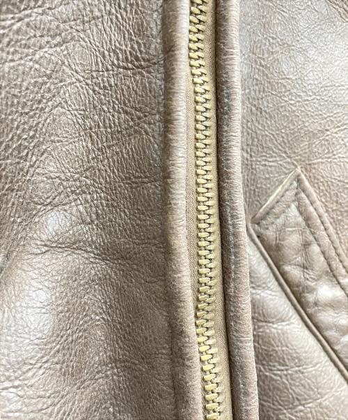 Golden Bear（ゴールデンベア）Golden Bear (ゴールデンベア) ムートンジャケット ブラウン サイズ:38の古着・服飾アイテム