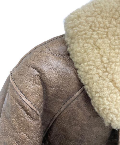 Golden Bear（ゴールデンベア）Golden Bear (ゴールデンベア) ムートンジャケット ブラウン サイズ:38の古着・服飾アイテム