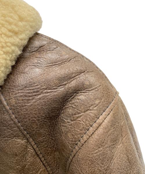 Golden Bear（ゴールデンベア）Golden Bear (ゴールデンベア) ムートンジャケット ブラウン サイズ:38の古着・服飾アイテム