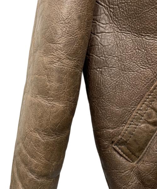 Golden Bear（ゴールデンベア）Golden Bear (ゴールデンベア) ムートンジャケット ブラウン サイズ:38の古着・服飾アイテム