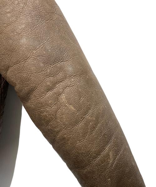 Golden Bear（ゴールデンベア）Golden Bear (ゴールデンベア) ムートンジャケット ブラウン サイズ:38の古着・服飾アイテム