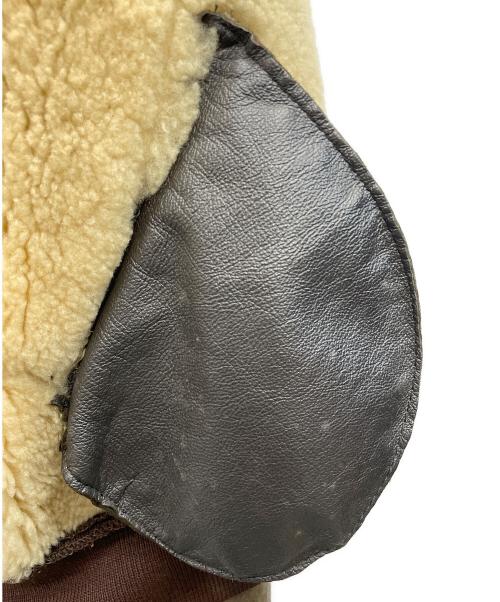 Golden Bear（ゴールデンベア）Golden Bear (ゴールデンベア) ムートンジャケット ブラウン サイズ:38の古着・服飾アイテム
